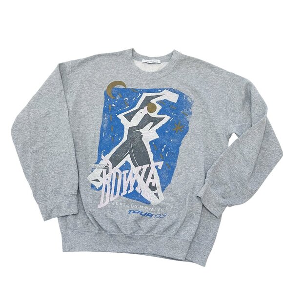 DAYDREAMER David Bowie Serious Moonlight Sweatshirt S - Picture 1 of 11